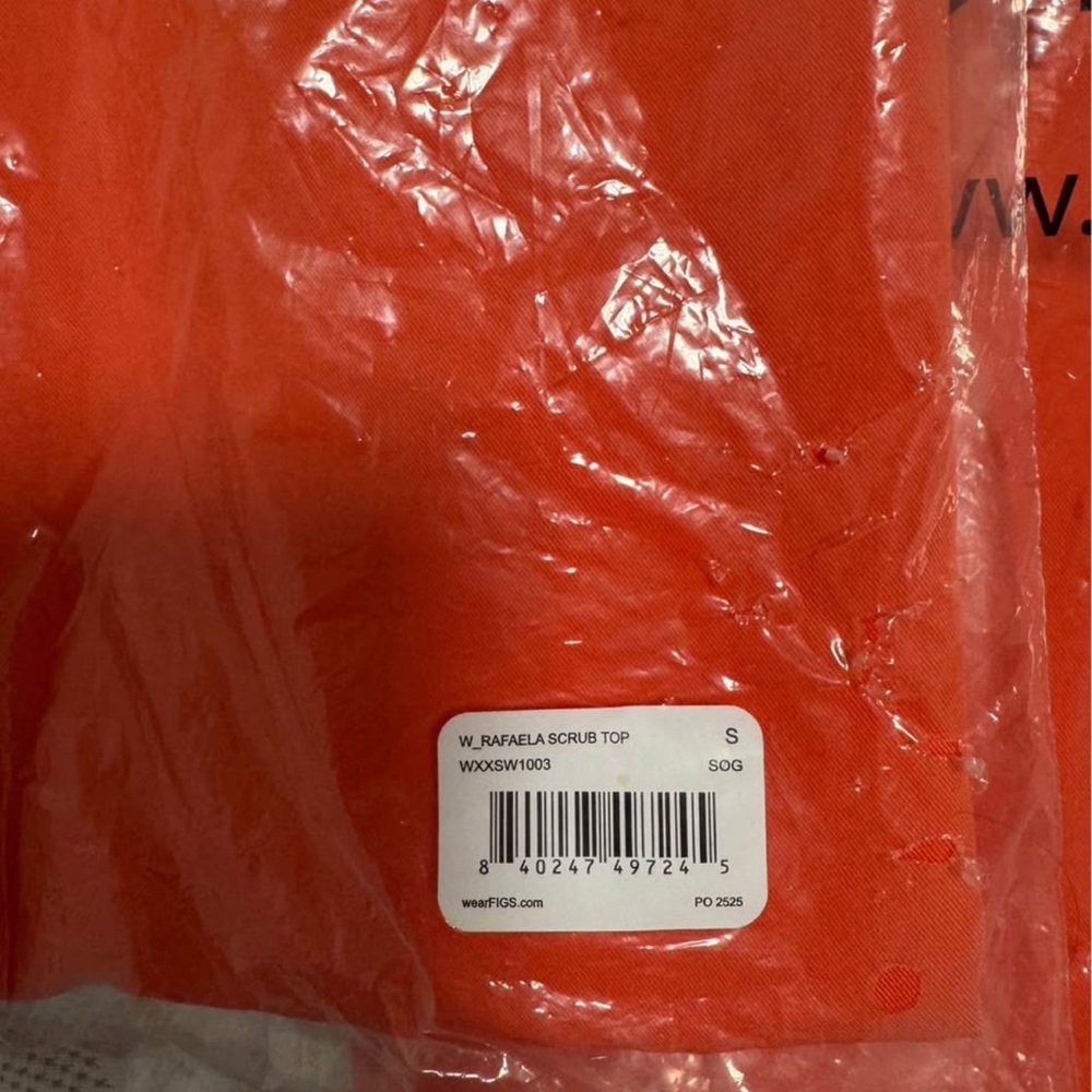 Figs Orange Versatile Apparel